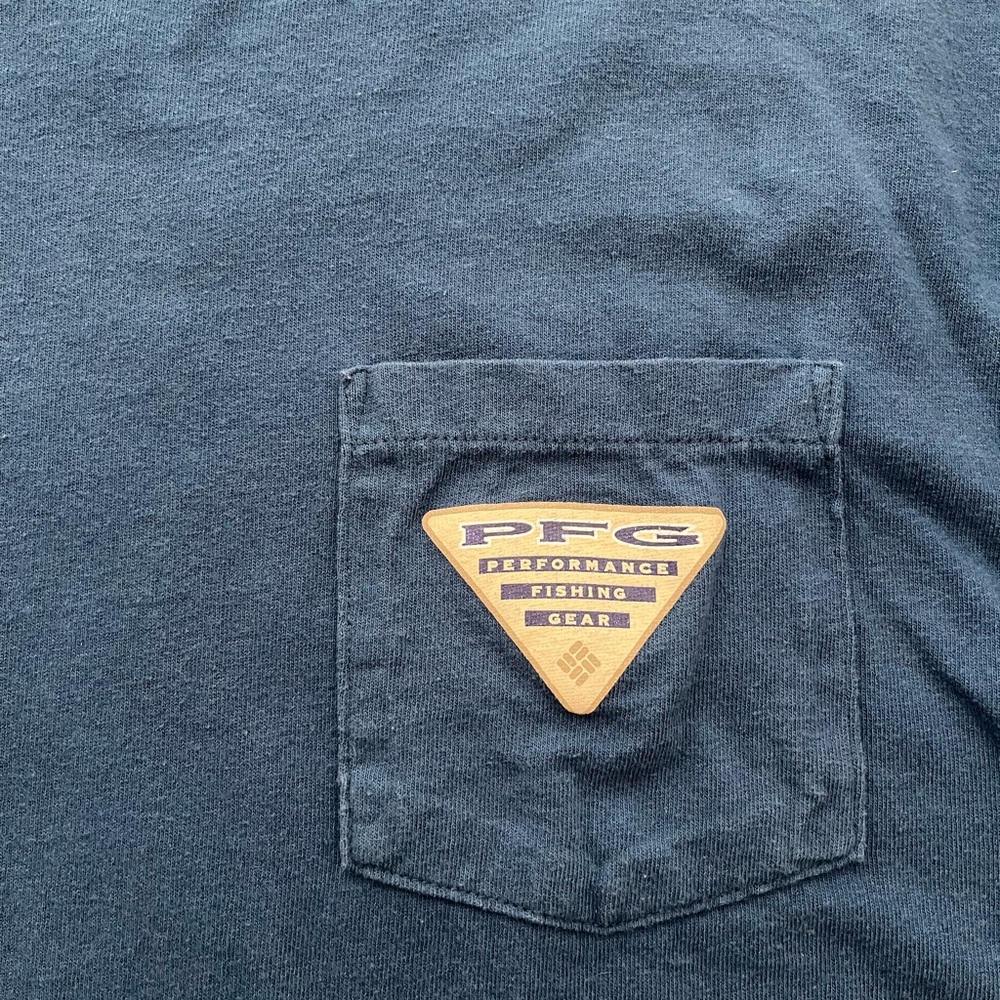 DFG Performance Fishing Gear T-Shirt in Blue